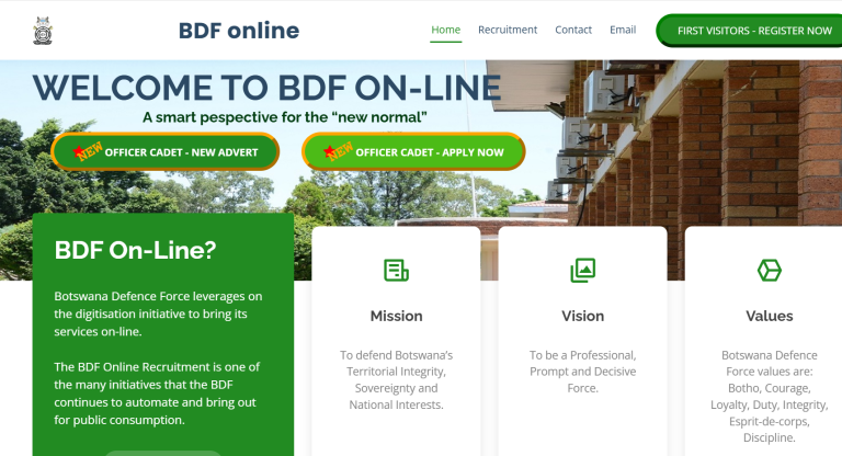 Botswana Defence Force Shortlisted Candidates 2025/2026 Is Out | PDF Final List