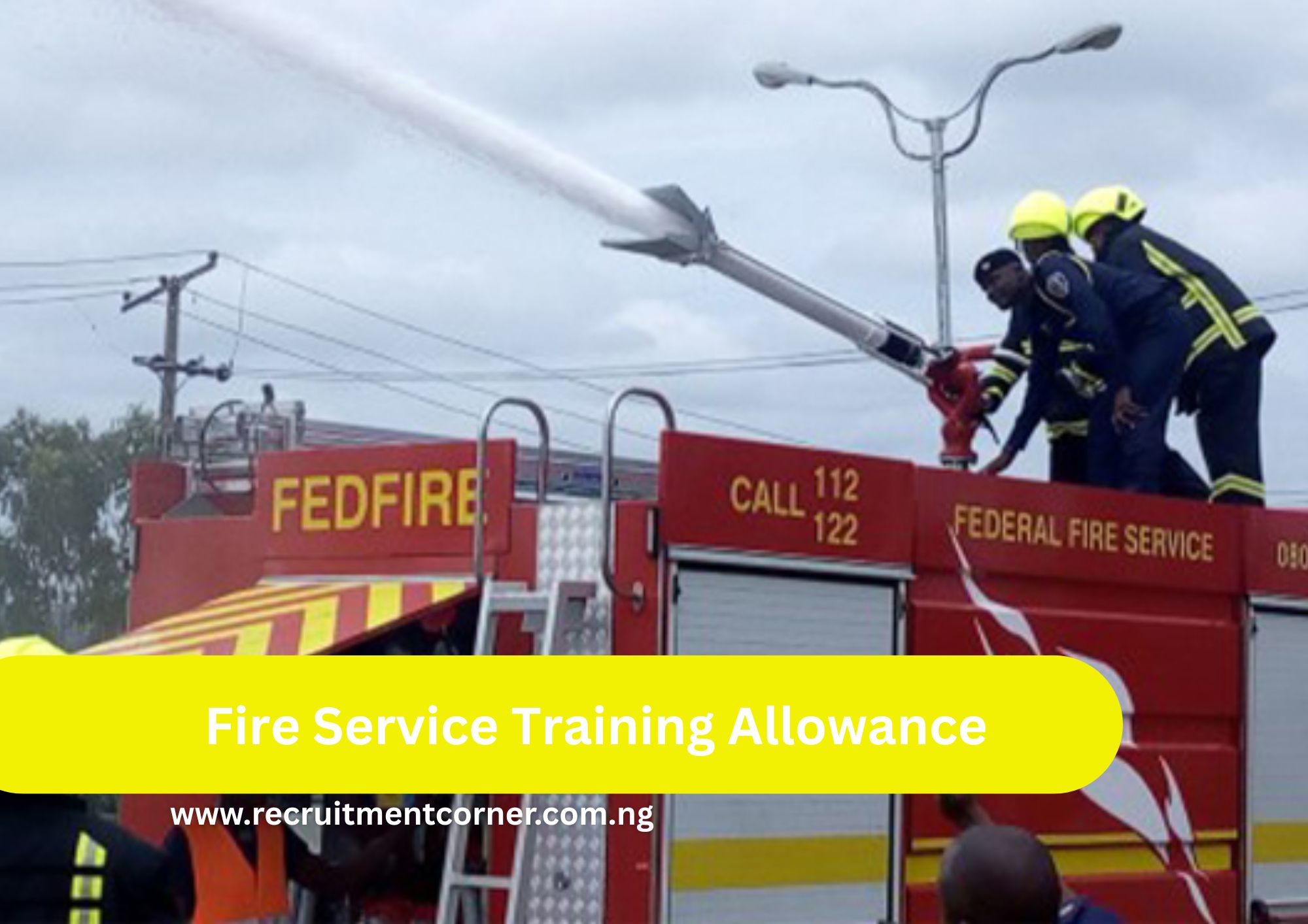 Fire Service Training Allowance 2025 & Salary Structure by Rank in Nigeria