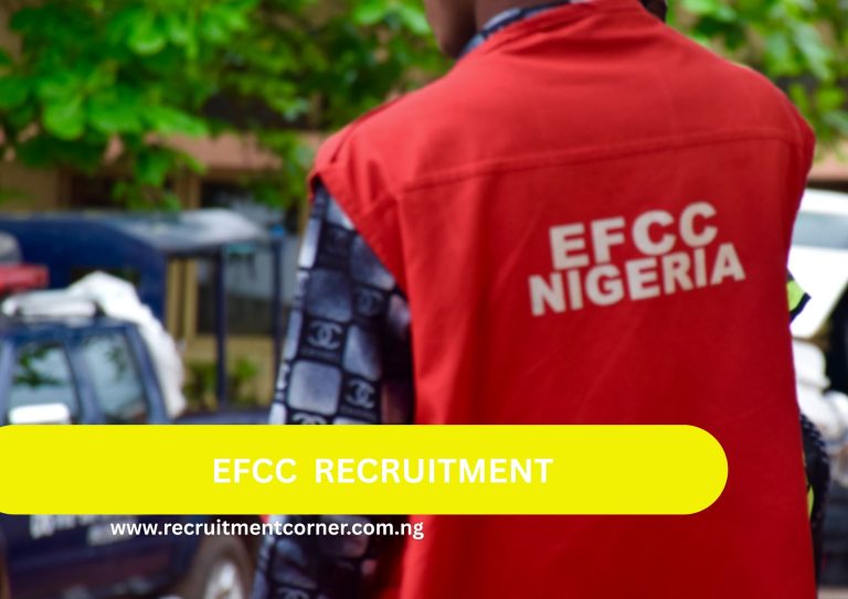 EFCC Recruitment 2025/2026 Application Portal | Apply Now