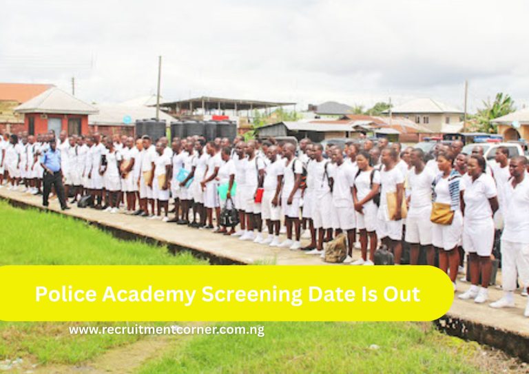 Police Academy Screening Date 2025 | 12th Regular Course Schedule