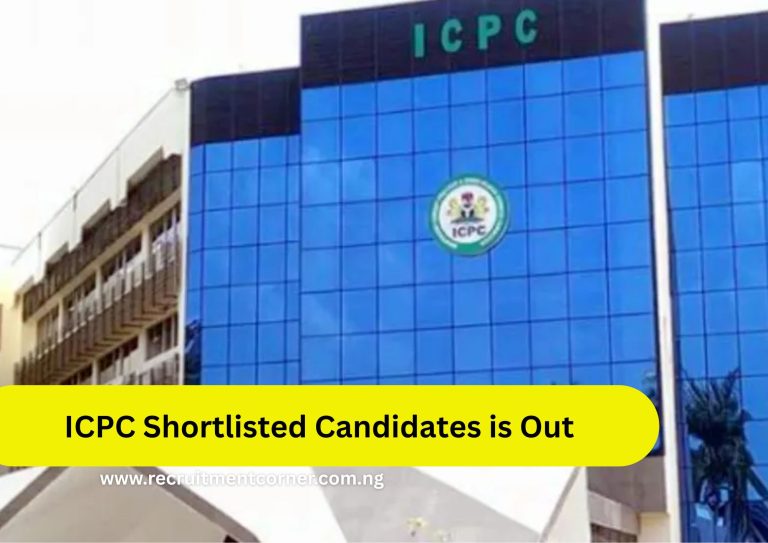 ICPC Shortlisted Candidates 2025/2026 is Out | PDF Final List
