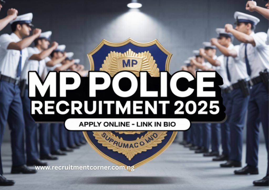 MP Police ASI Subedar Recruitment 2025 Application Form