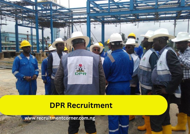 DPR Recruitment 2025/2026 Application Portal | How to Apply