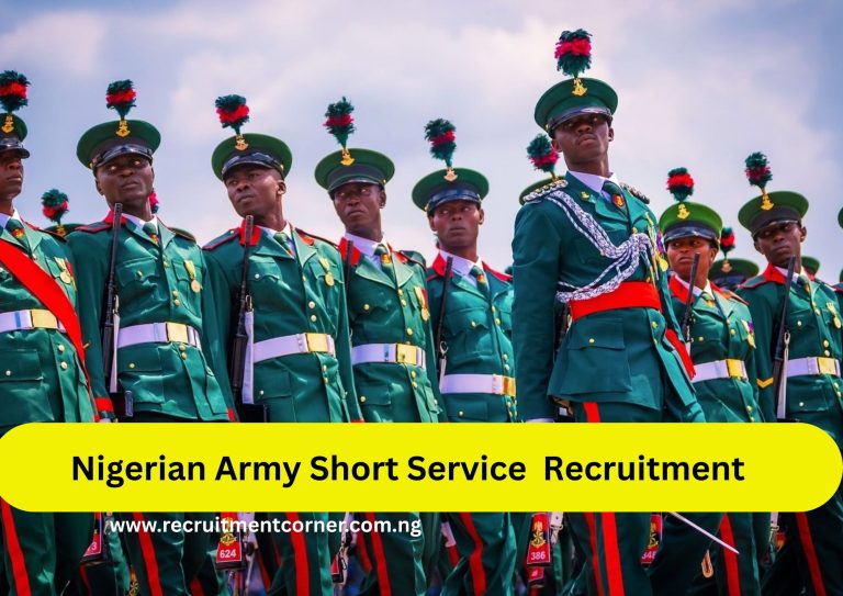 Nigerian Army Short Service Combatant (SSC) Recruitment 2025 Portal