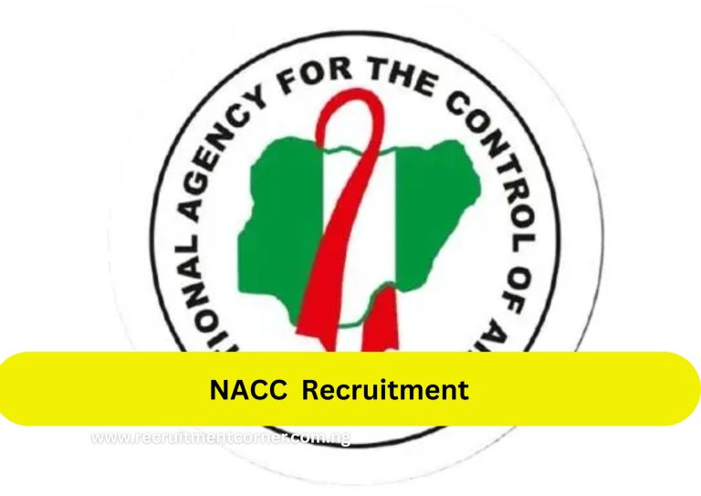 NACC Recruitment 2025/2026 Application Form Portal | How to Apply