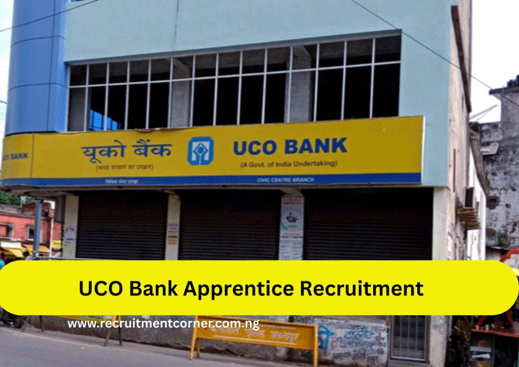 UCO Bank Apprentice Recruitment 2025 Portal | Apply Now